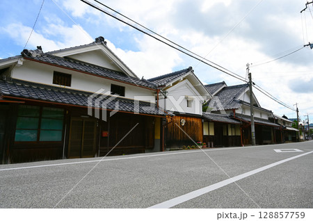 丹波篠山　福住　町並み　丹波篠山市 128857759