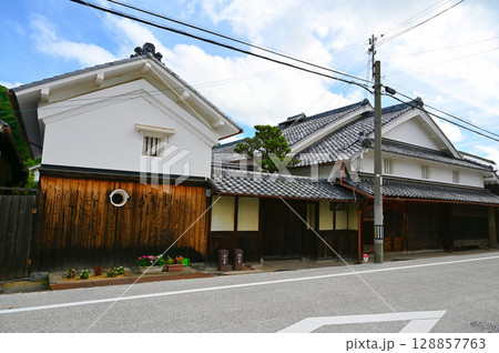 丹波篠山　福住　町並み　丹波篠山市 128857763