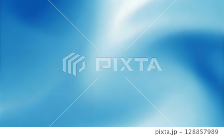 Serene abstract blue gradient background evokes calm, clarity, and modern design, perfect for corporate branding or peaceful visuals. 128857989