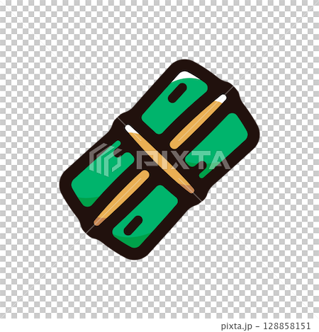 Pamonha 插圖圖示(巴西、糖果、食物菜單素材) Pamonha 插圖圖示(巴西、糖果、食物菜單素材) 128858151