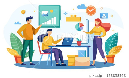 They may also be responsible for preparing presentations, reports, and other documents. 128858568