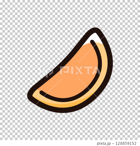カターイフのイラストアイコン（中東・スイーツ・食べ物メニュー素材） 128859152