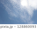 夏空のうろこ雲 128860093