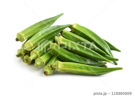 オクラ 128860809
