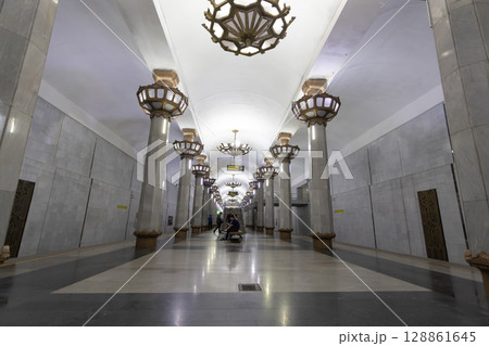 Yunus Rajabiy is a station of the Tashkent Metro on Yunusobod Line 128861645