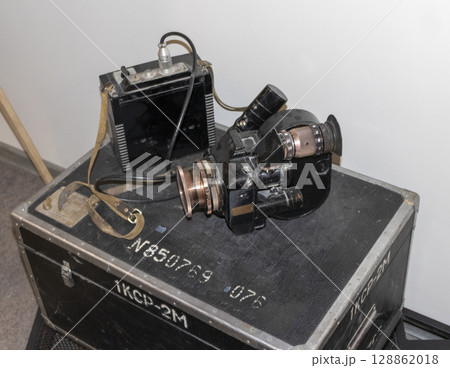Shot of the vintage film video camera 128862018