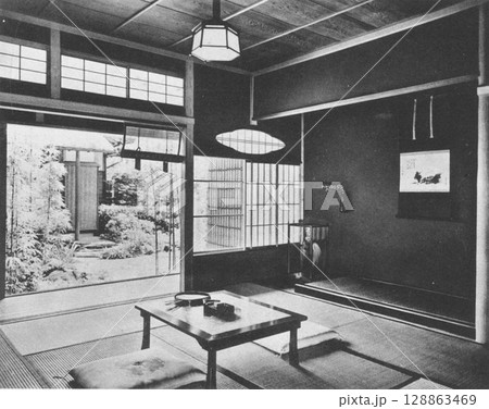 戦前の建築　近代建築　昭和の和室 128863469