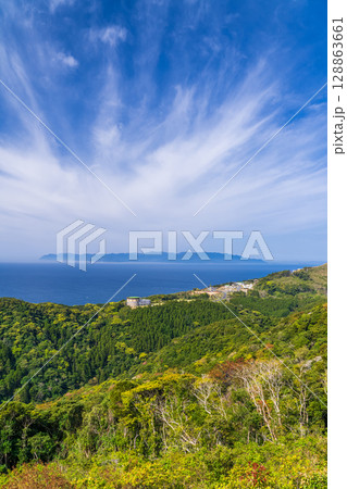 《宮崎県》都井岬の眺望・宮崎県最南端 128863661