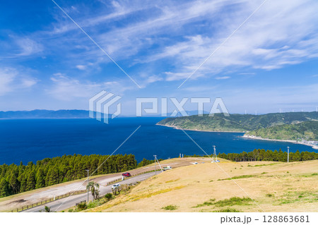 《宮崎県》都井岬の眺望・宮崎県最南端 128863681