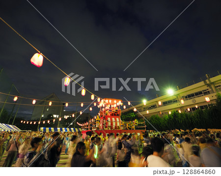 納涼盆踊り大会 納涼盆踊り大会 128864860