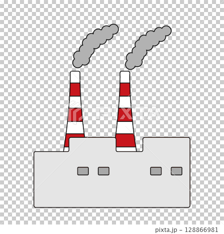 火力発電所 128866981