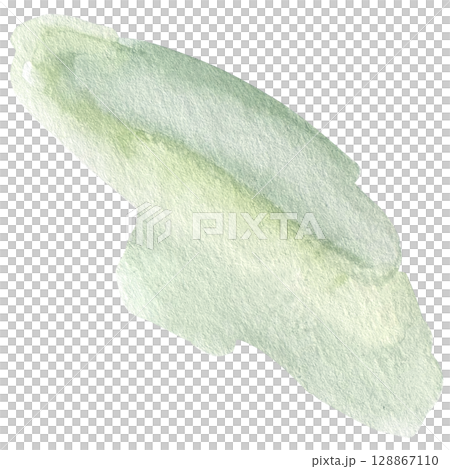 Pink watercolor paint stroke background illustration. 128867110