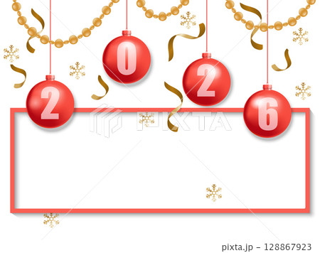 happy new year 2026 gold and red happy new year 2026 gold and red 128867923