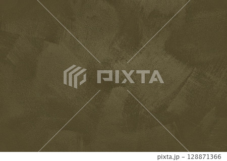 Khaki green low contrast Concrete textured background 128871366