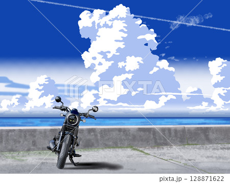 海の見える道 128871622