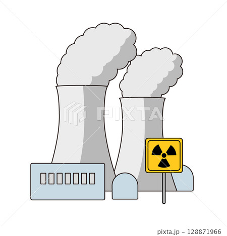 原子力発電所 128871966