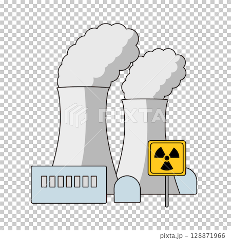 原子力発電所 128871966