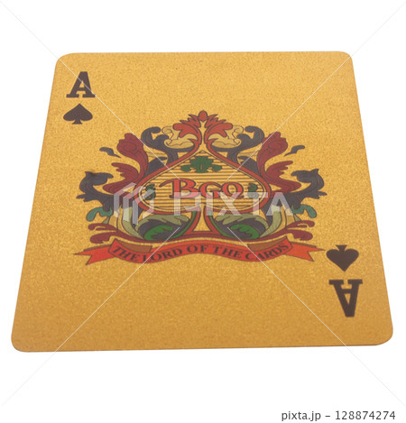 card gambling ace spades gold card gambling ace spades gold 128874274