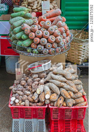 Roots Vegetables Basket Roots Vegetables Basket 128875592