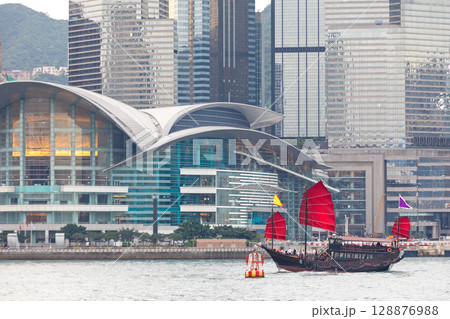 Expo Centre Junk Boat Expo Centre Junk Boat 128876988