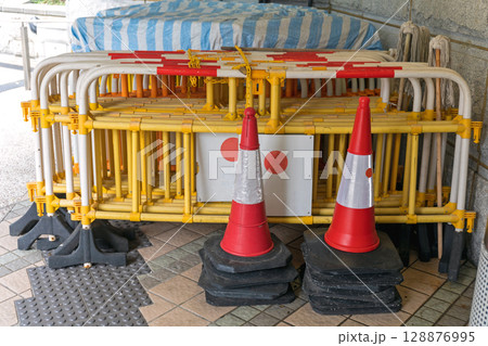 Traffic Cones Barriers Traffic Cones Barriers 128876995