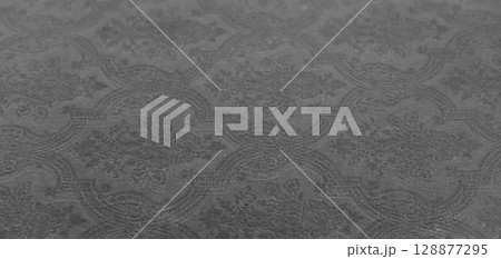Dark gray background with classic ornament Dark gray background with classic ornament 128877295