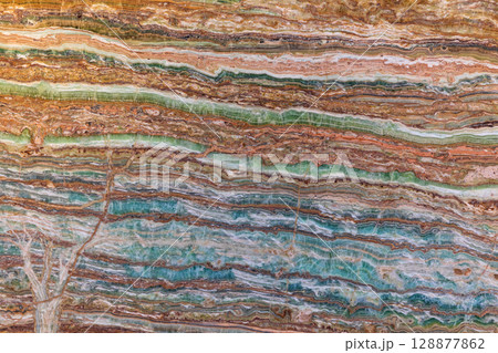 Rainbow Marble Background 128877862