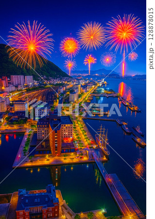 門司港　花火大会　 128878015