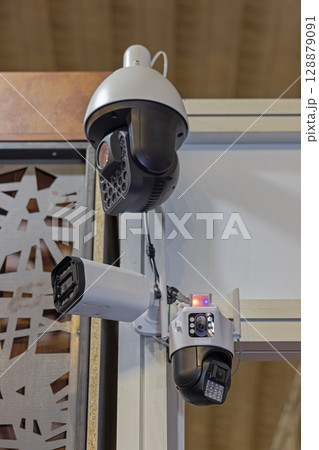 Surveillance System CCTV Dome 128879091
