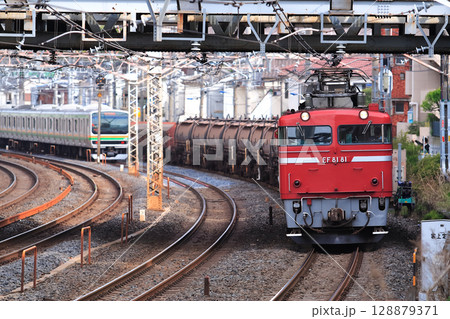 湘南新宿ラインのルートは東北貨物線 湘南新宿ラインのルートは東北貨物線 128879371