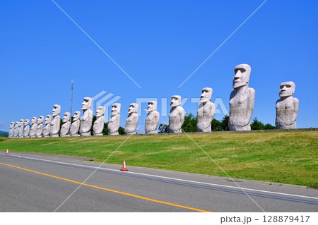 モアイ像 モアイ像 128879417