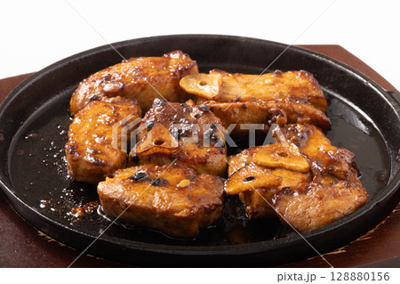 豚ロース　ステーキ 128880156