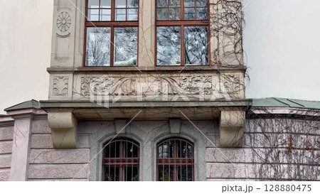 Stunningly Beautiful Architectural Detail Found on a Historic Building in the City 128880475
