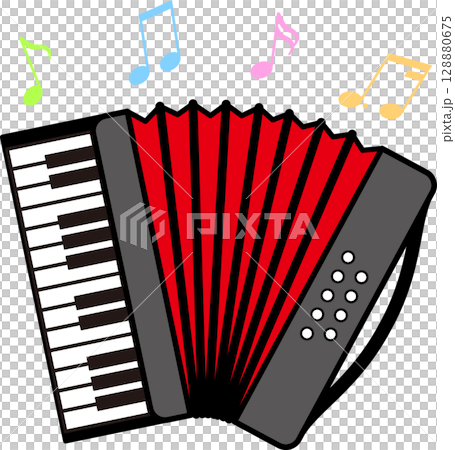 手風琴黑色 128880675