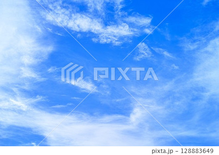 青空と雲イメージ 青空と雲イメージ 128883649