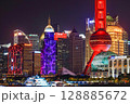 上海、春節のライトアップ 128885672
