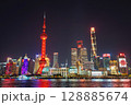 上海、春節のライトアップ 128885674