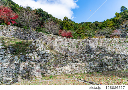 安土城跡 石垣 128886227