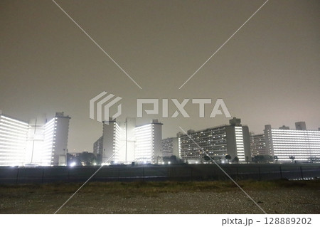 隅田川夜景・UR都市機構豊島5丁目団地【東京都北区】 隅田川夜景・UR都市機構豊島5丁目団地【東京都北区】 128889202