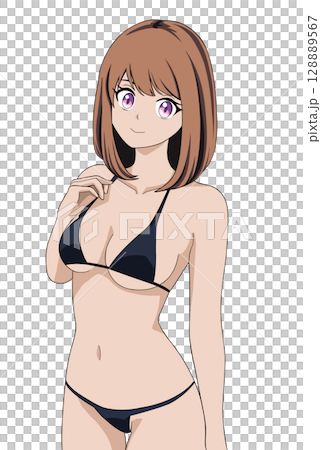水着の女性 128889567
