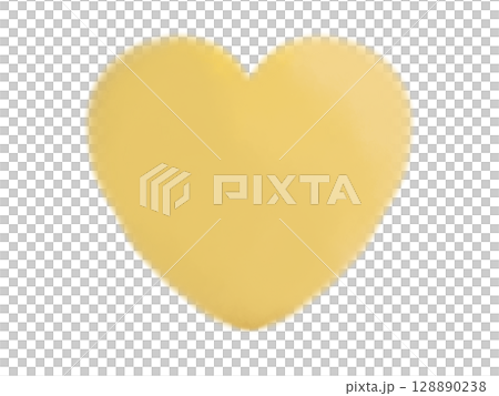 Watercolor, soft, orange heart Watercolor, soft, orange heart 128890238