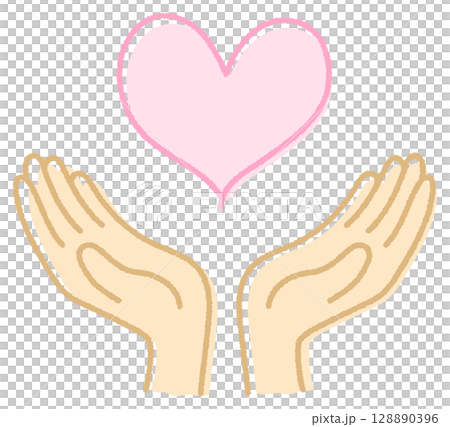 Hands and hands 128890396