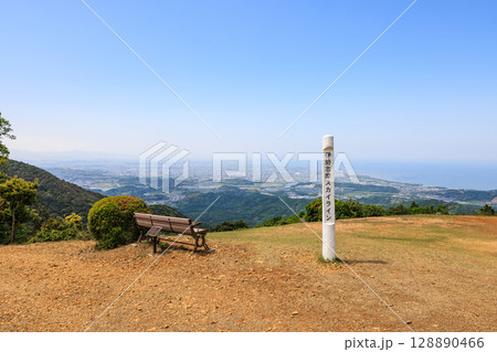 朝熊山頂 三重県伊勢志摩スカイライン 朝熊山頂 三重県伊勢志摩スカイライン 128890466