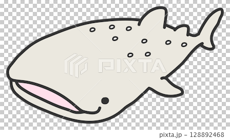 ジンベイザメ ジンベイザメ 128892468