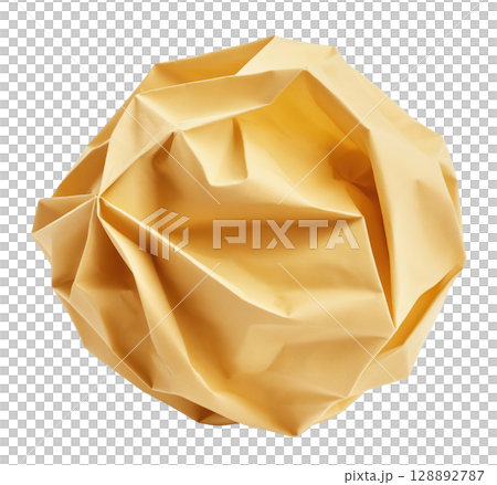 Crumpled Paper Ball Crumpled Paper Ball 128892787