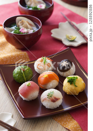 手まり寿司 128892886