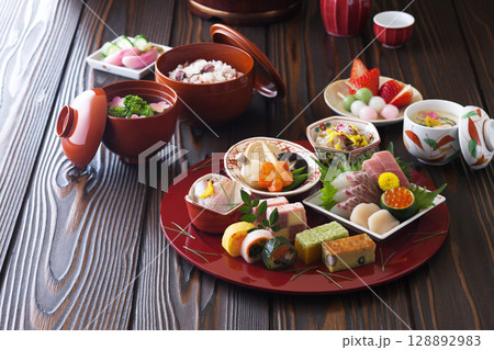 春の八寸料理 春の八寸料理 128892983