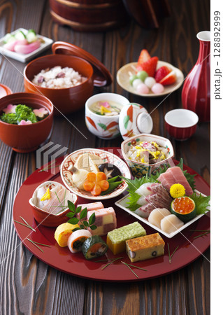 春の八寸料理 128892999