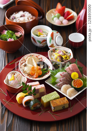 春の八寸料理 128893000