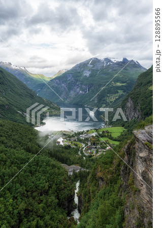 Geiranger fjord from Flydalsjuvet 128895566